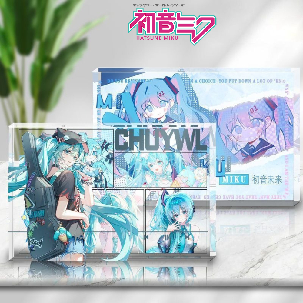 Photography Exhibition - Hatsune Miku Anime Merch Photo Frame