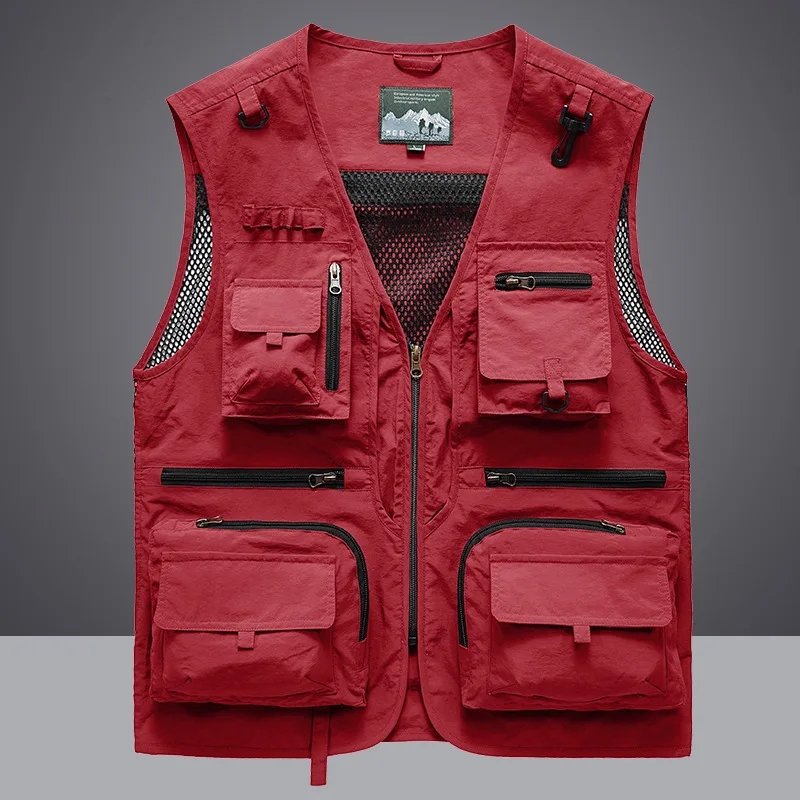 Photography Vest - Multipocket Quick Dry Mesh Fishing Vests