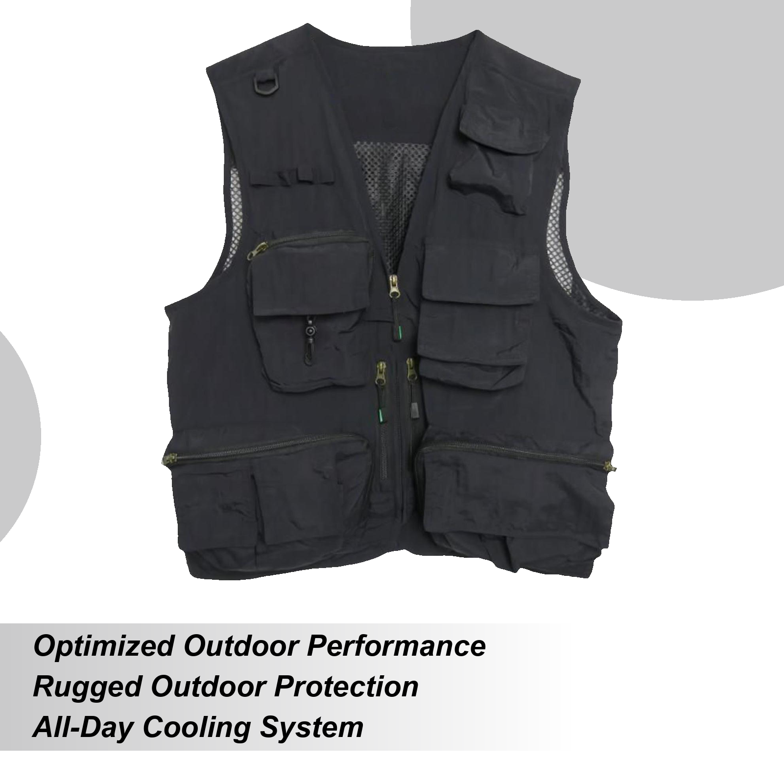 Photography Vest - Fishing Vest Photography Vest with Multi