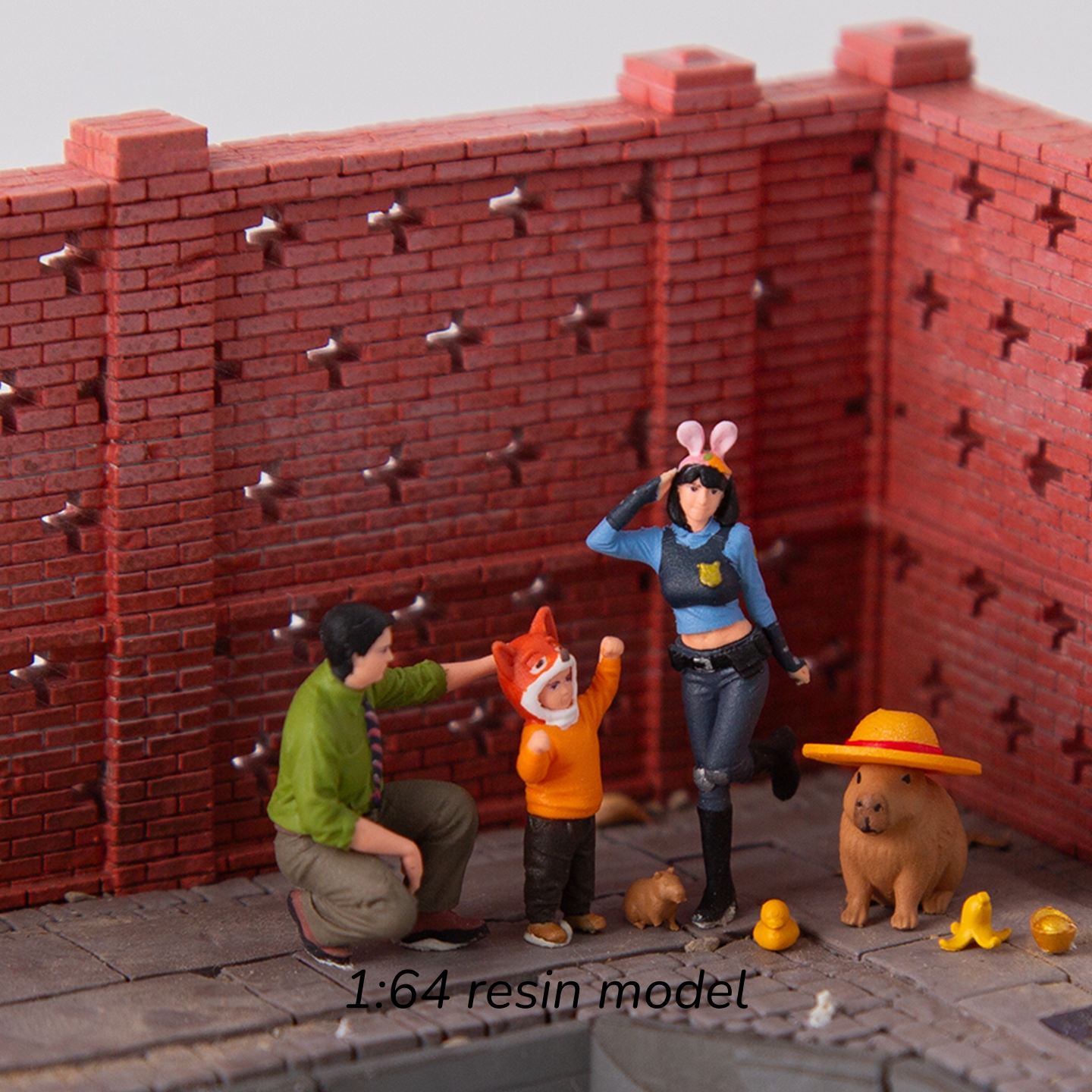 Photography Model - 1:64 Scale miniature figures decoration Minifigure