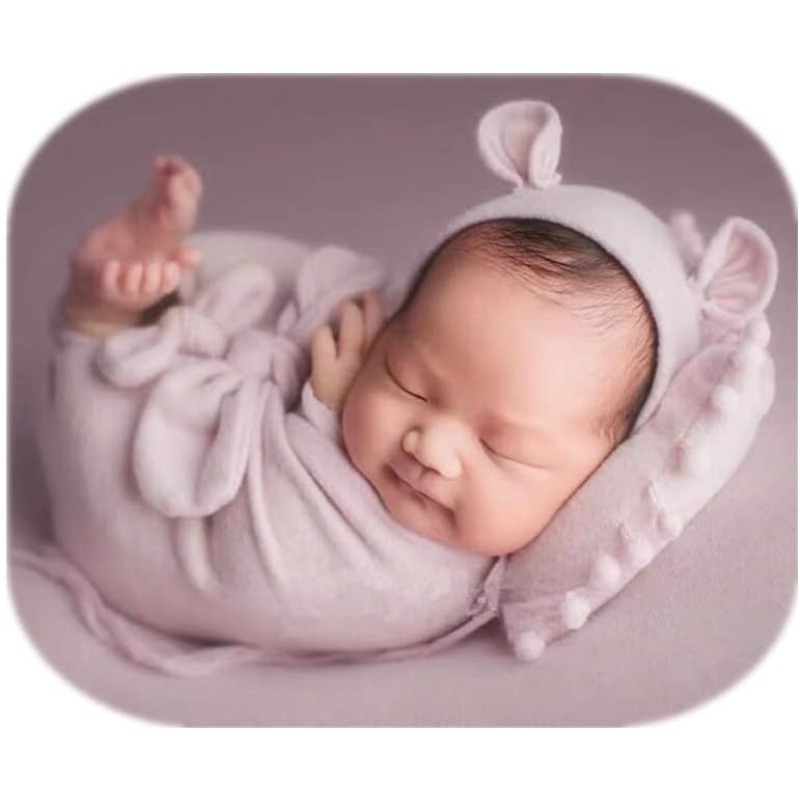 Photography Outfits - Prince Bear Hat & Swaddle Bag