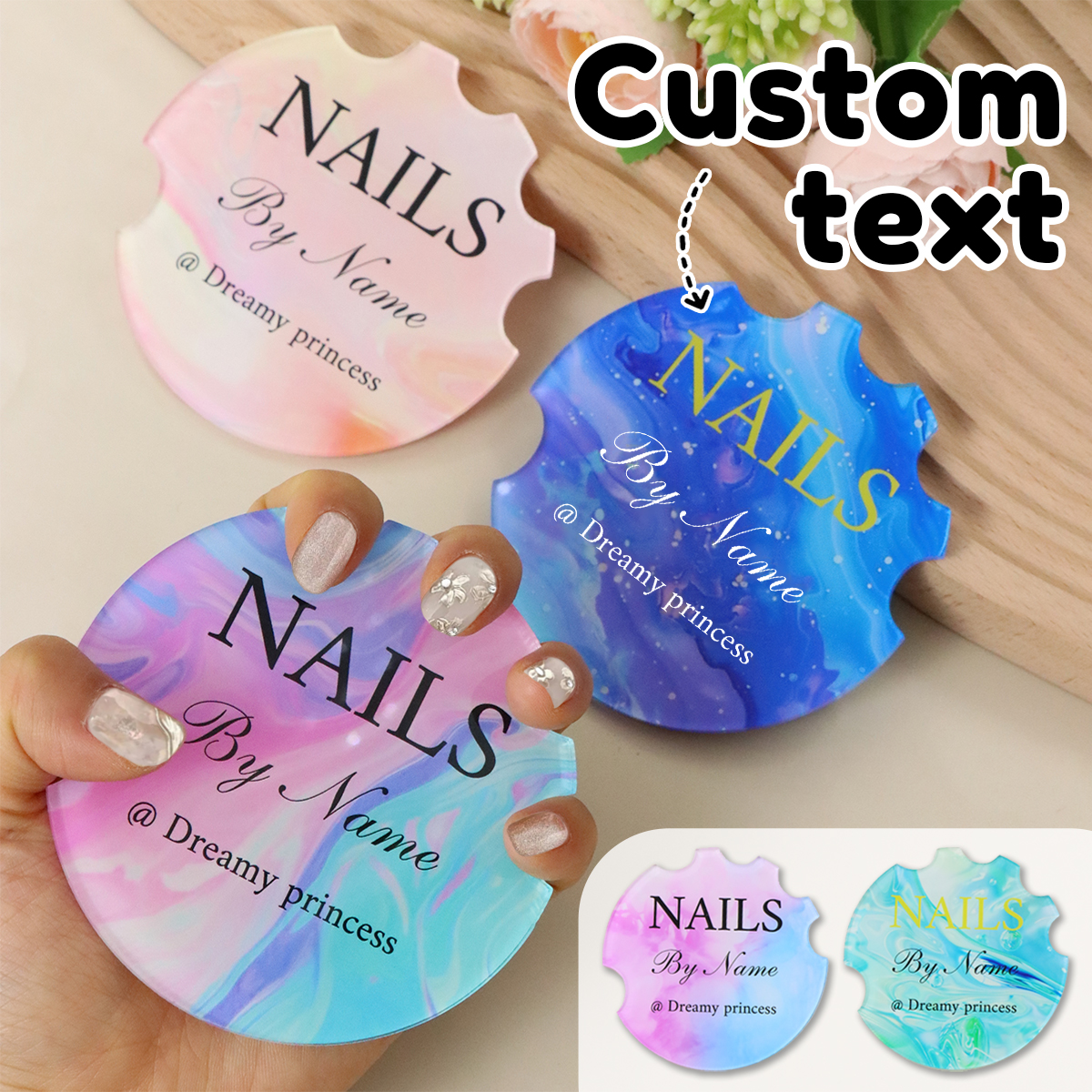 Photography Exhibition - Custom Acrylic Nail Photo Palette, Nail