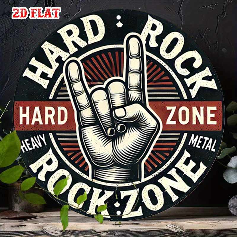 Photography Architecture - 1pc Heavy Metal Rock Zone Wall