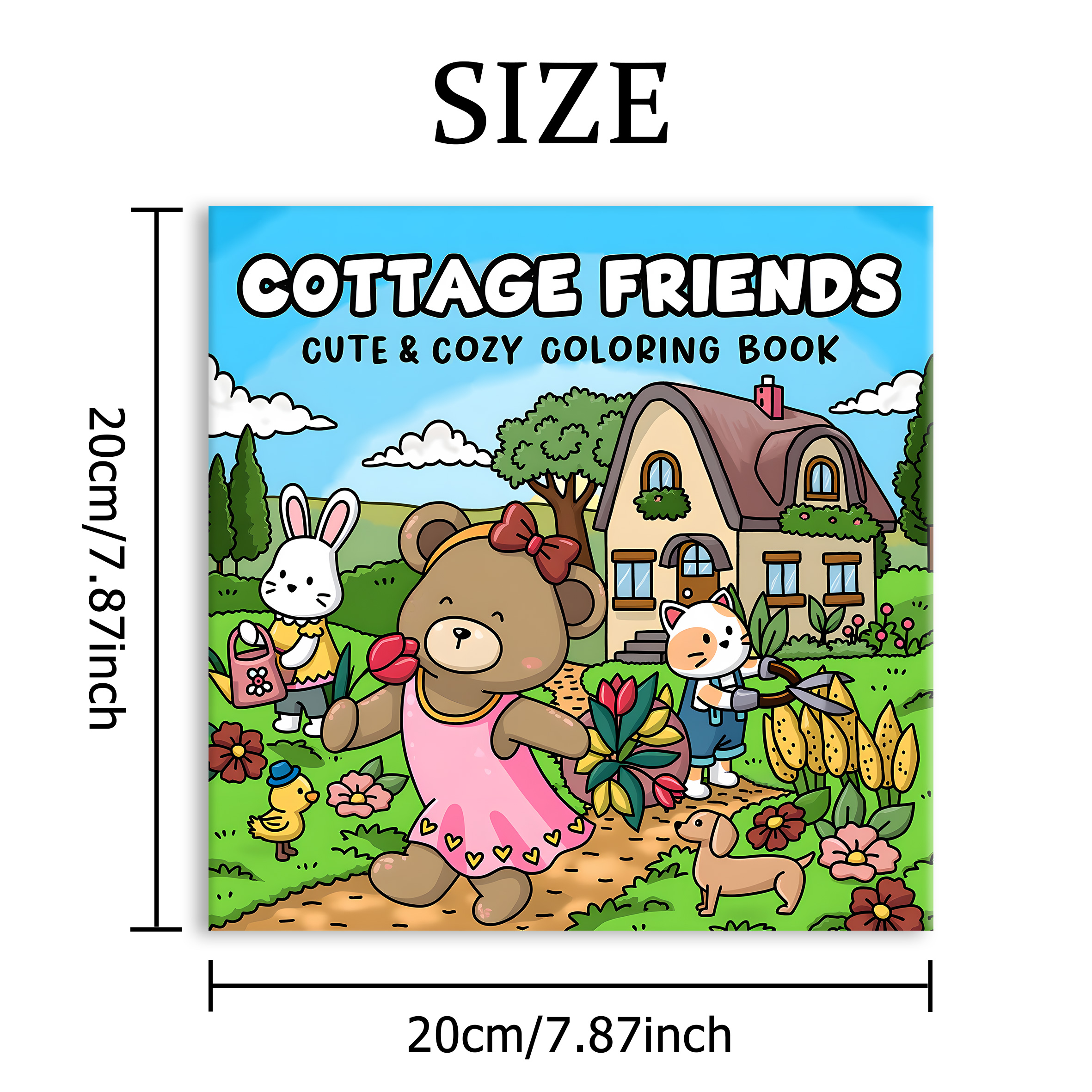 COTTAGE FRIENDS Bold-easy Patt - Photography Of Book ulasan dan harga