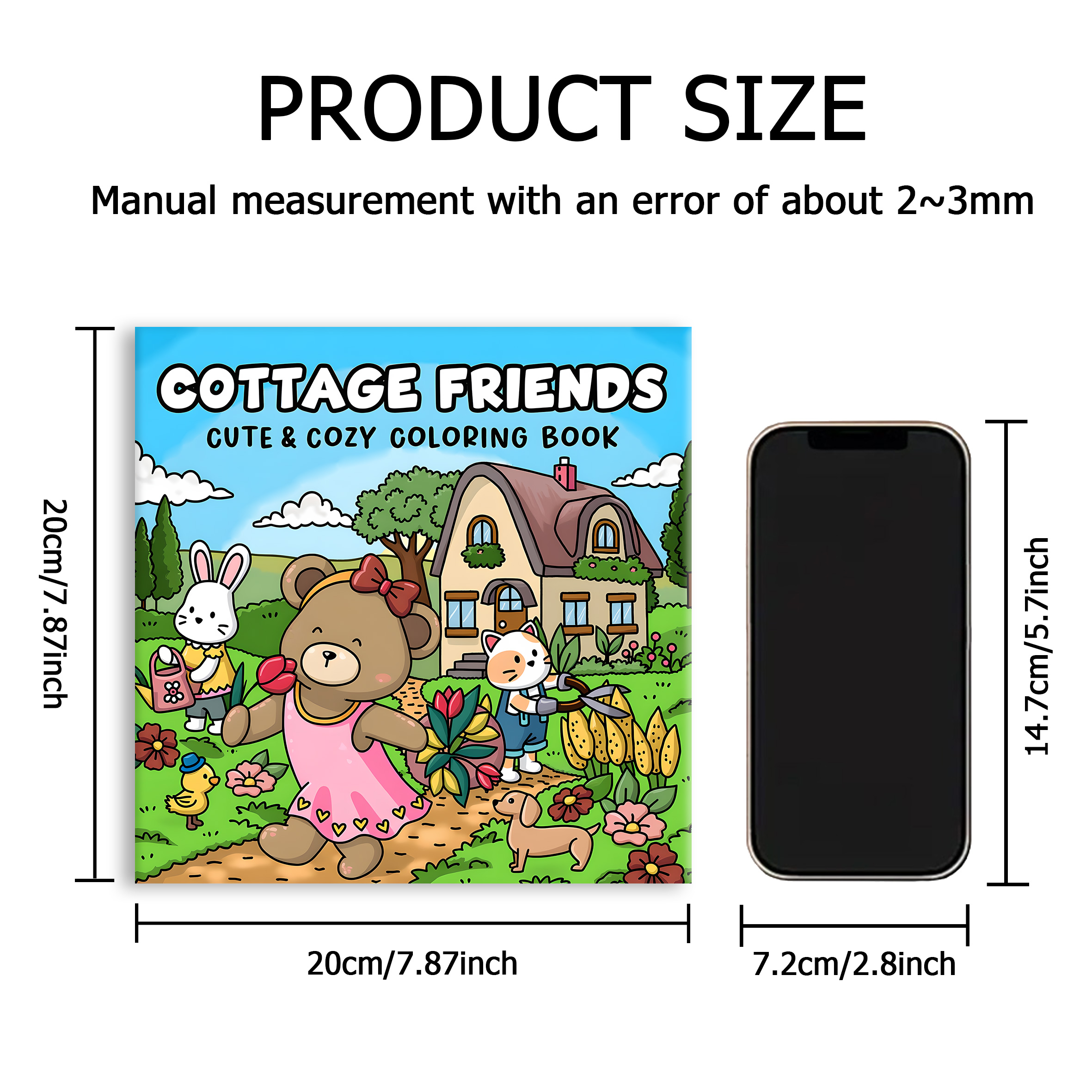 COTTAGE FRIENDS Bold-easy Patt - Photography Of Book ulasan dan harga