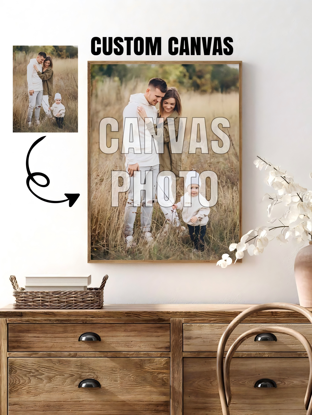 Customizable Canvas Poster Wit - Photography Exhibition ulasan dan harga