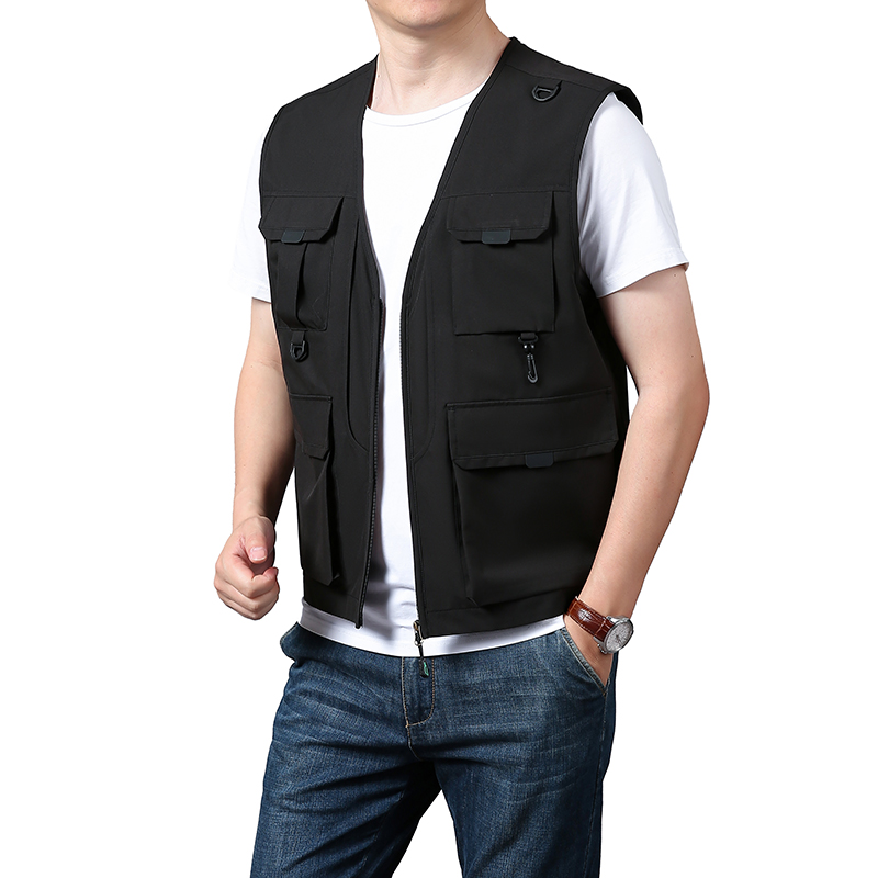6xl Big Size Multi-Pocket Vest - Photography Vest ulasan dan harga