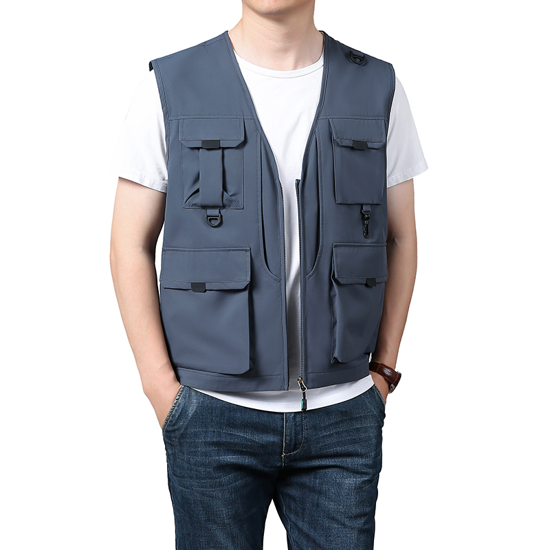 6xl Big Size Multi-Pocket Vest - Photography Vest ulasan dan harga