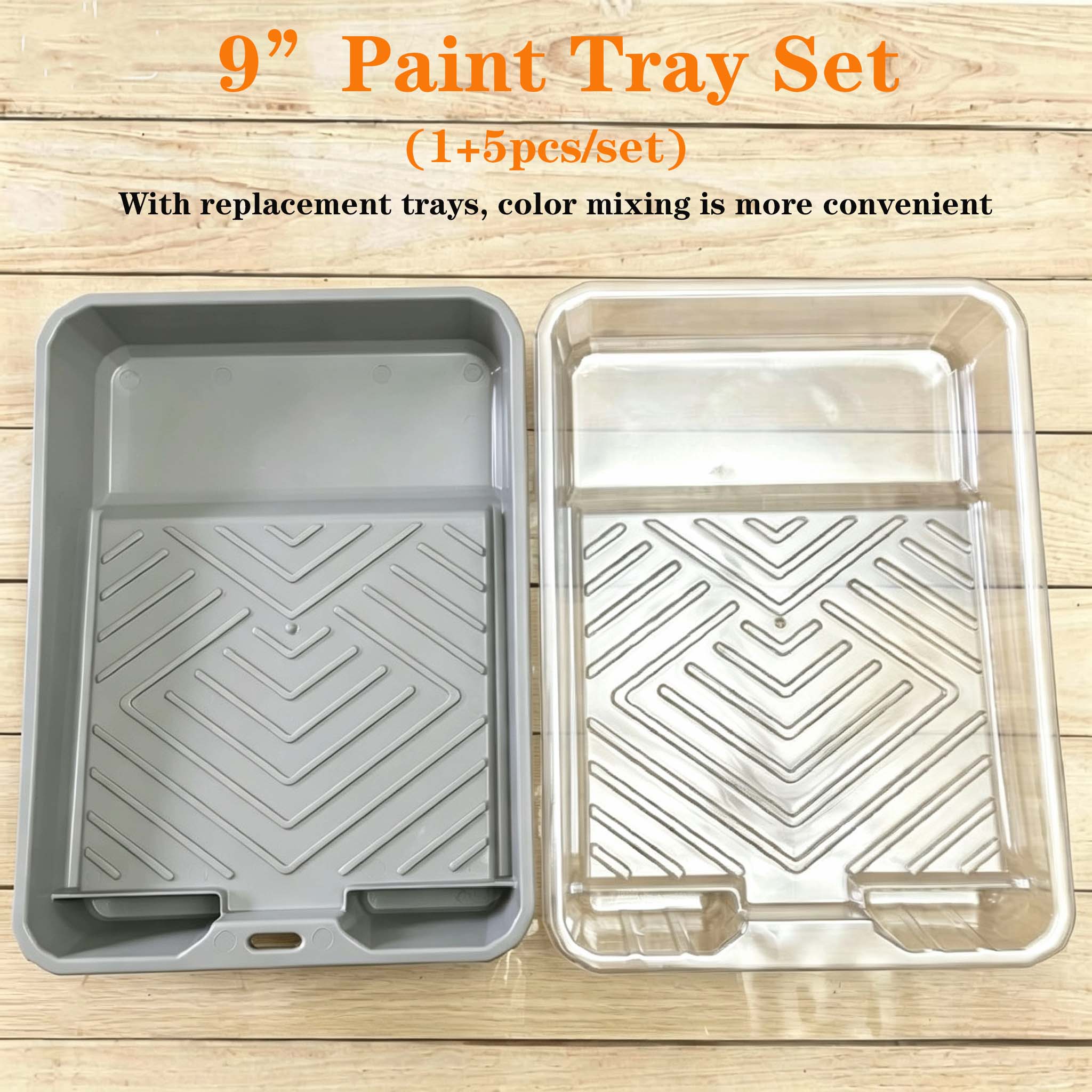 9 Inch Painting Tray 6-Piece S - Photography Architecture ulasan dan harga