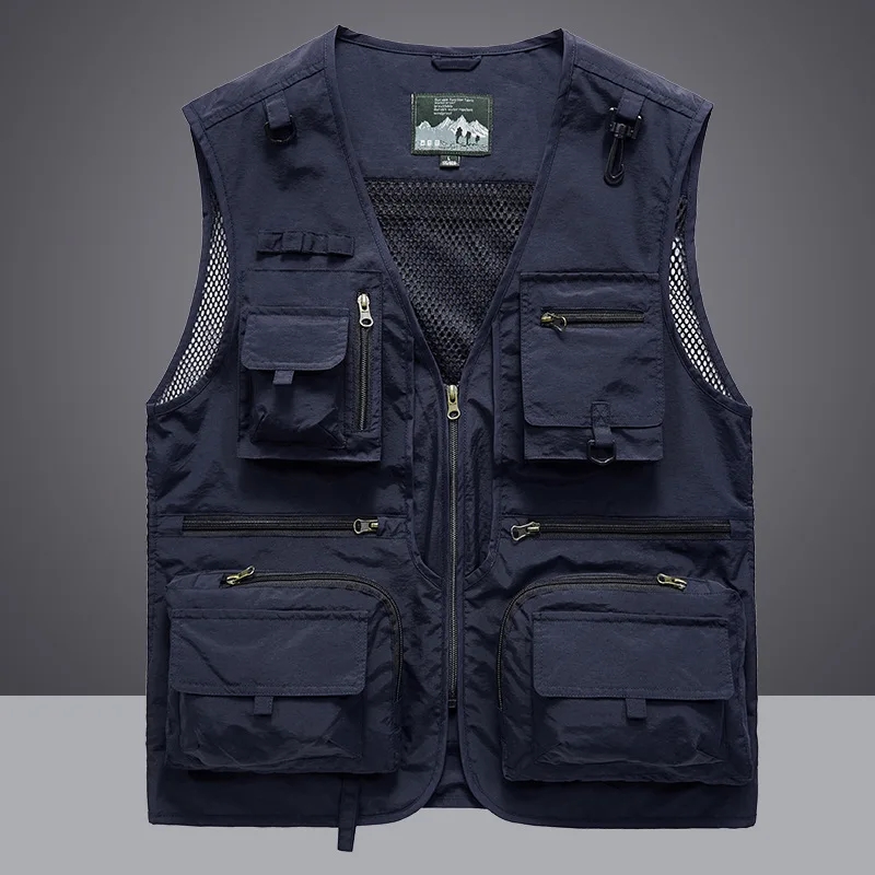 Multipocket Quick Dry Mesh Fis - Photography Vest ulasan dan harga