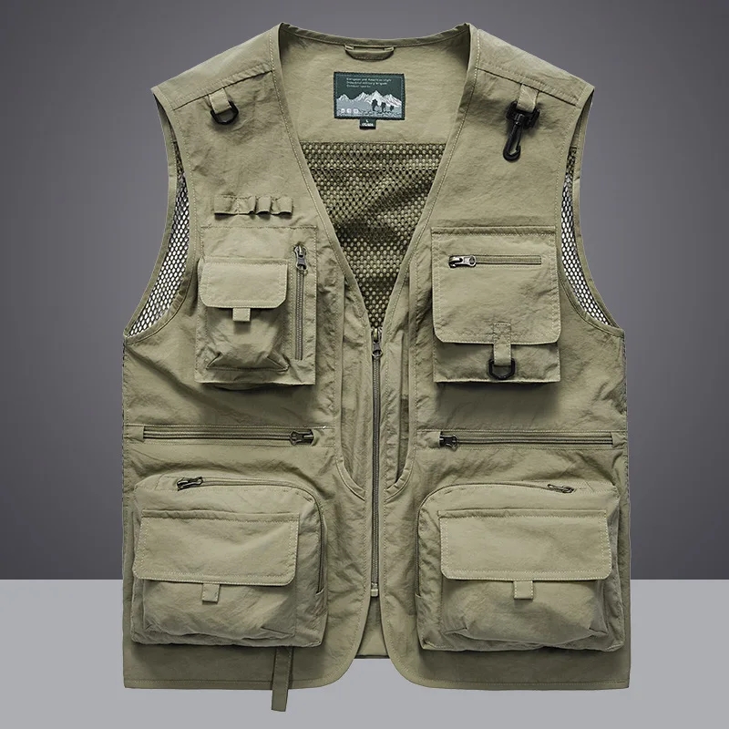 Multipocket Quick Dry Mesh Fis - Photography Vest ulasan dan harga