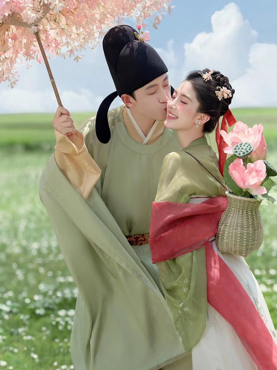  Tang Dynasty Couple Outfits P - Photography Outfits ulasan dan harga
