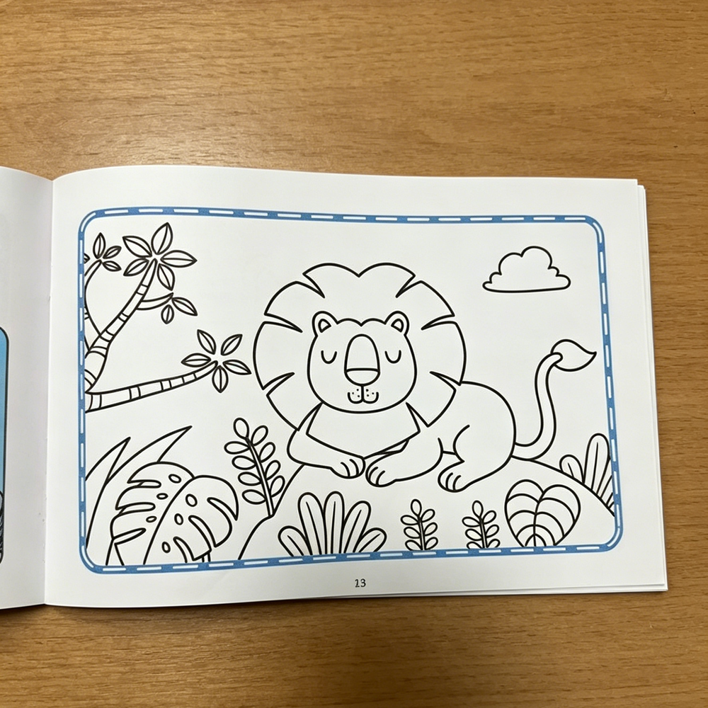 Children's Animal Coloring Boo - Photography Of Book ulasan dan harga
