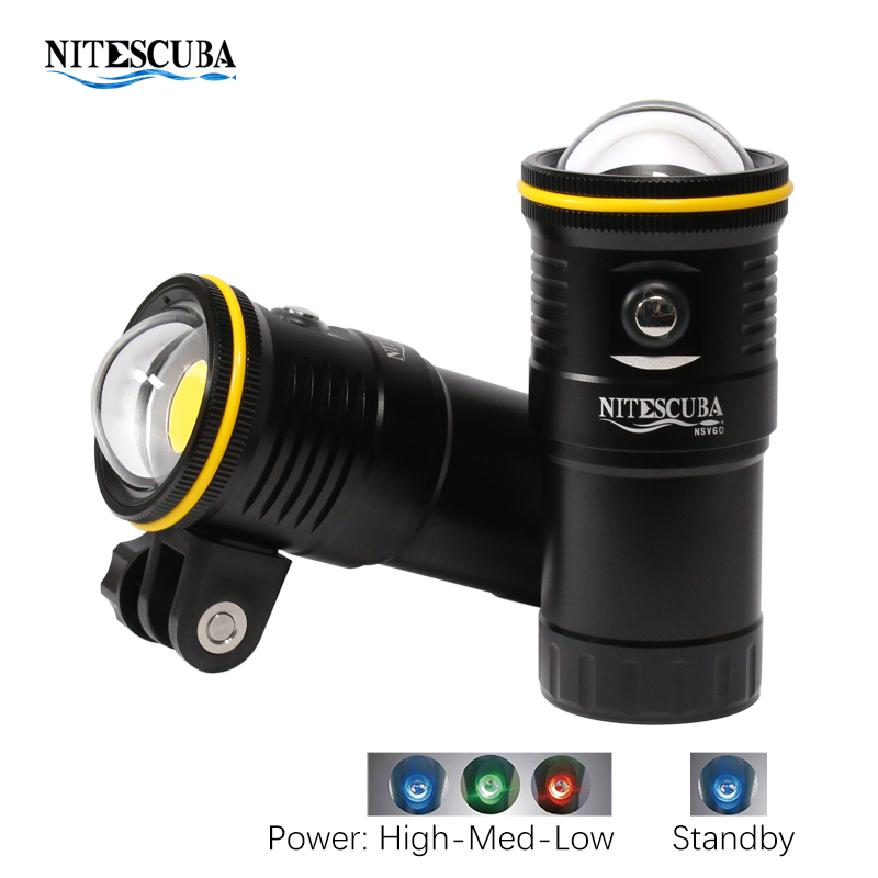 Nitescuba NSV60 LED Diving Vid - Strobe Light Studio ulasan dan harga