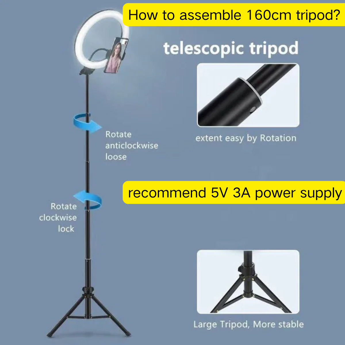 Youtube Shooting Vlog Selfie C - Photography Kit Pro ulasan dan harga