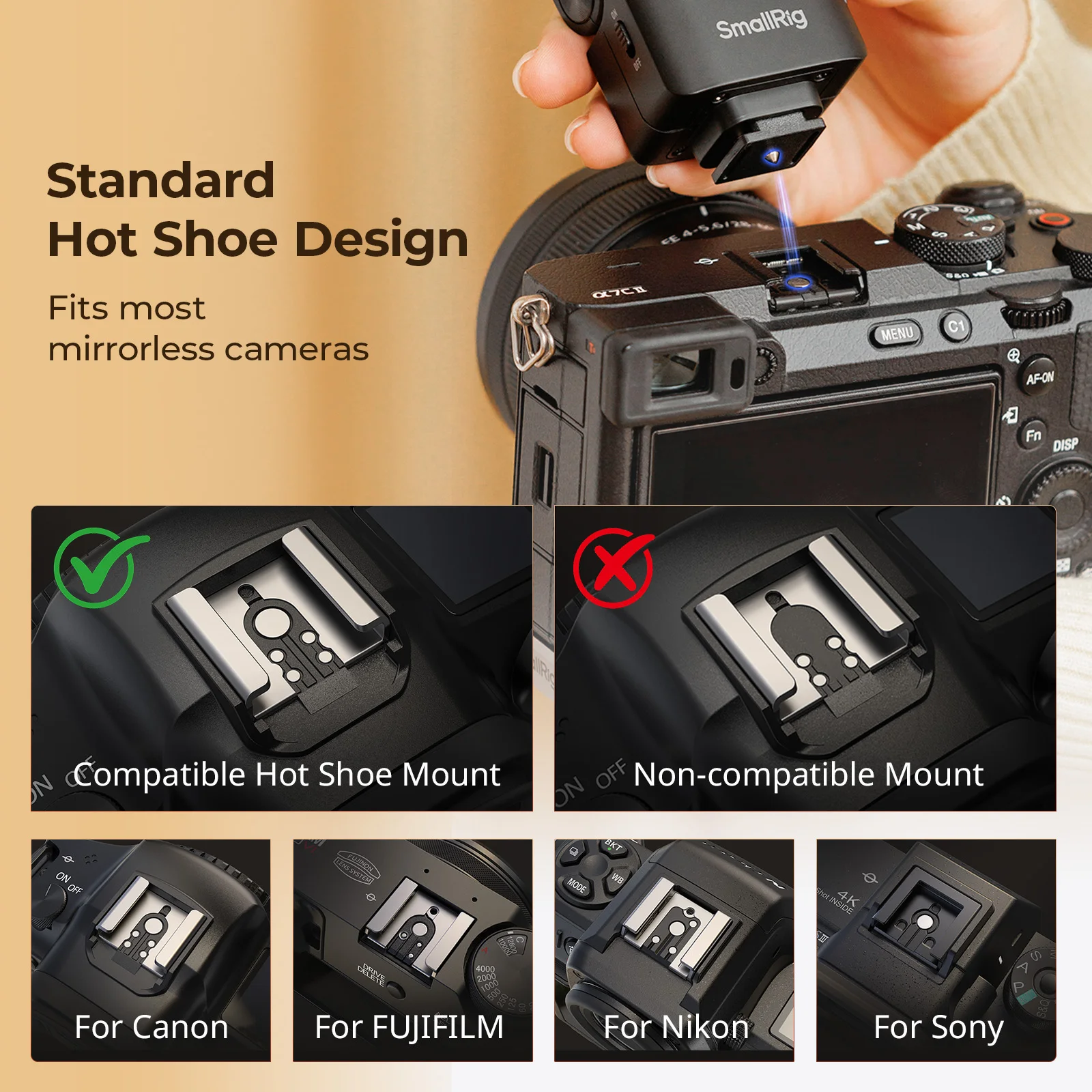 SmallRig 5883 Mini External Fl - Speedlite Flash External ulasan dan harga