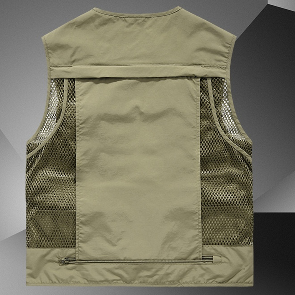 Men's Multi-Pocket Fishing Ves - Photography Vest ulasan dan harga