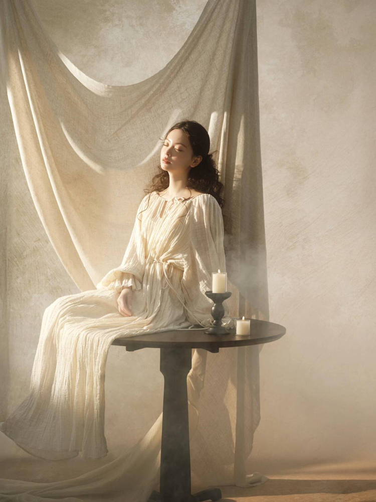 Retro Oil Painting Style Photo - Photography Meaning ulasan dan harga
