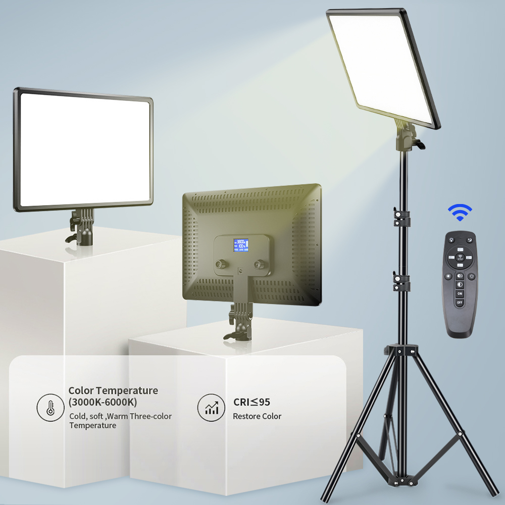 10/14inch LED Video Light Pane - Strobe Light Studio ulasan dan harga