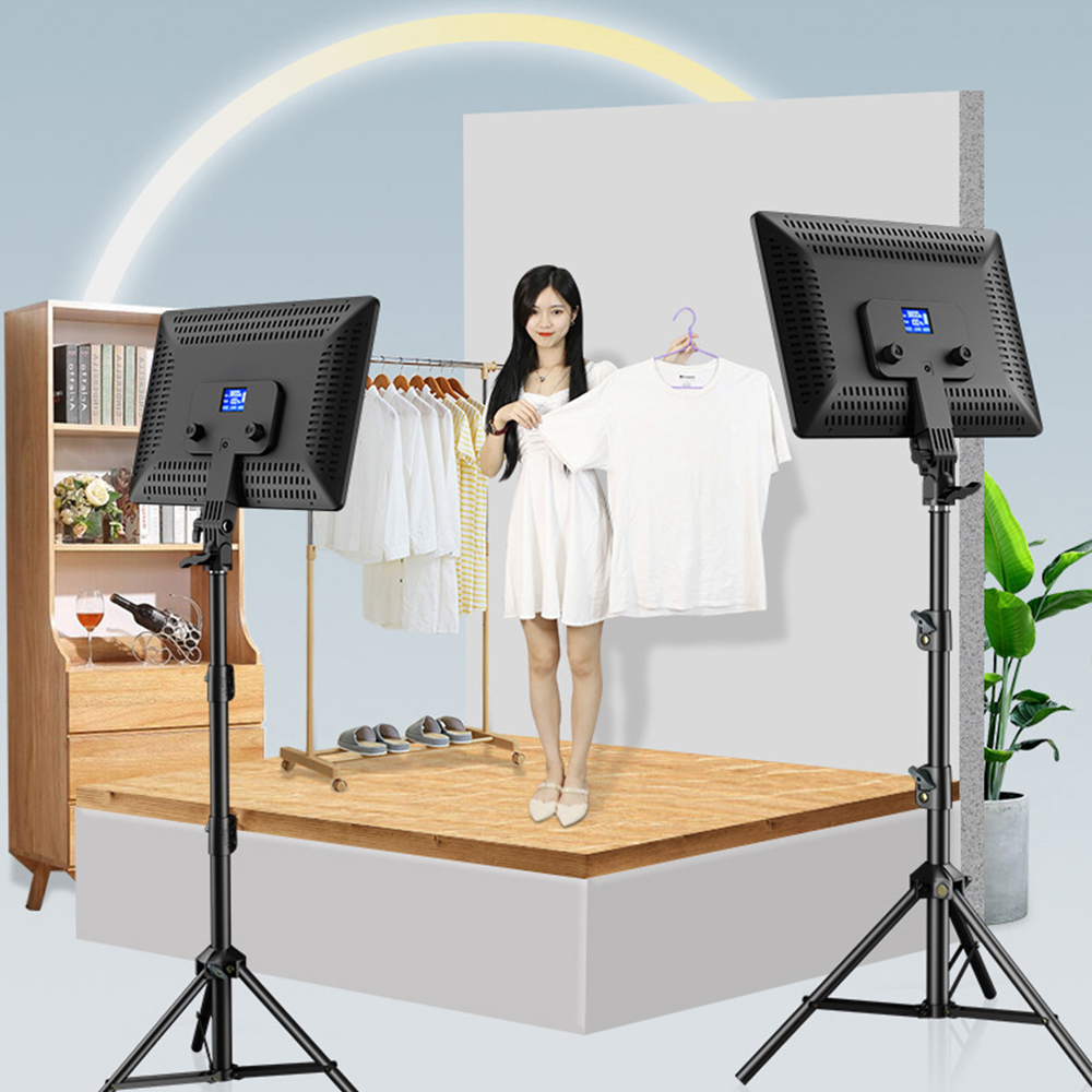 10/14inch LED Video Light Pane - Strobe Light Studio ulasan dan harga