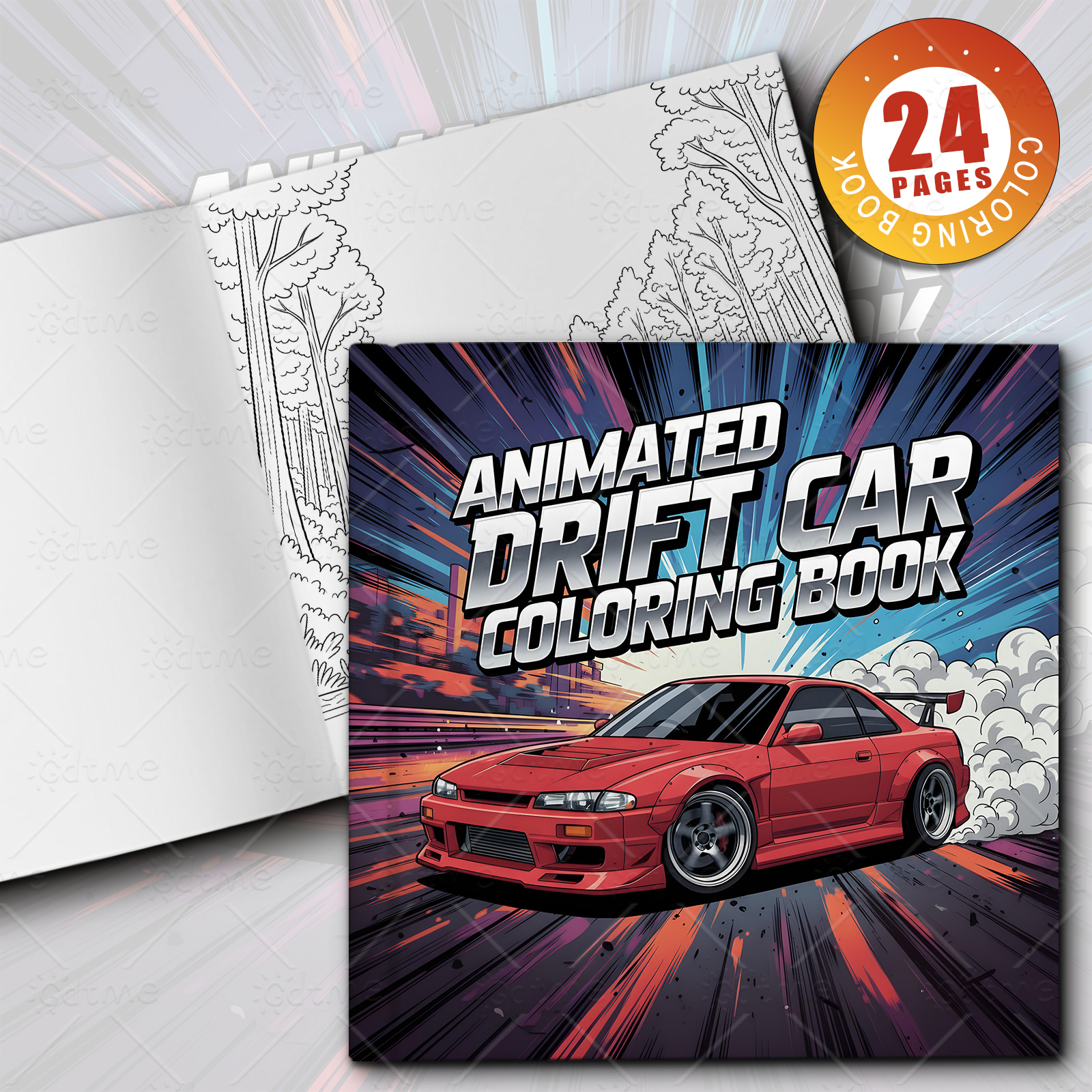 ANIMATED DRIFT CAR Bold-easy P - Photography Of Book ulasan dan harga