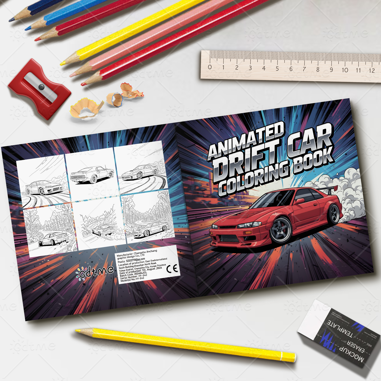 ANIMATED DRIFT CAR Bold-easy P - Photography Of Book ulasan dan harga