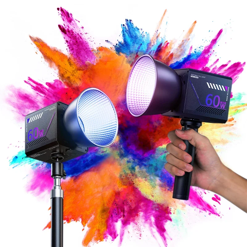 RGB Video Light Portable LED P - Strobe Light Studio ulasan dan harga