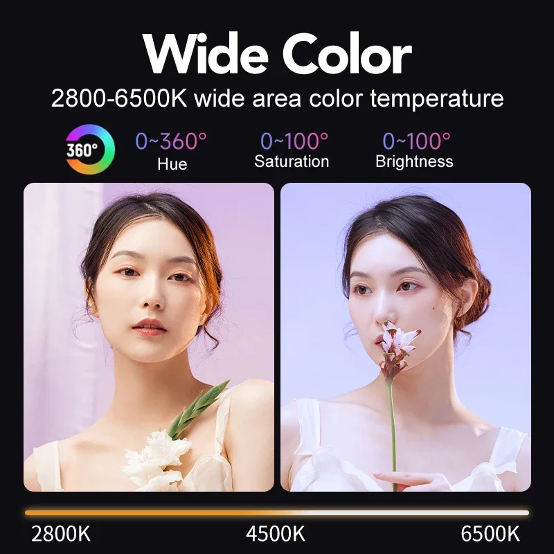 RGB Video Light Portable LED P - Strobe Light Studio ulasan dan harga