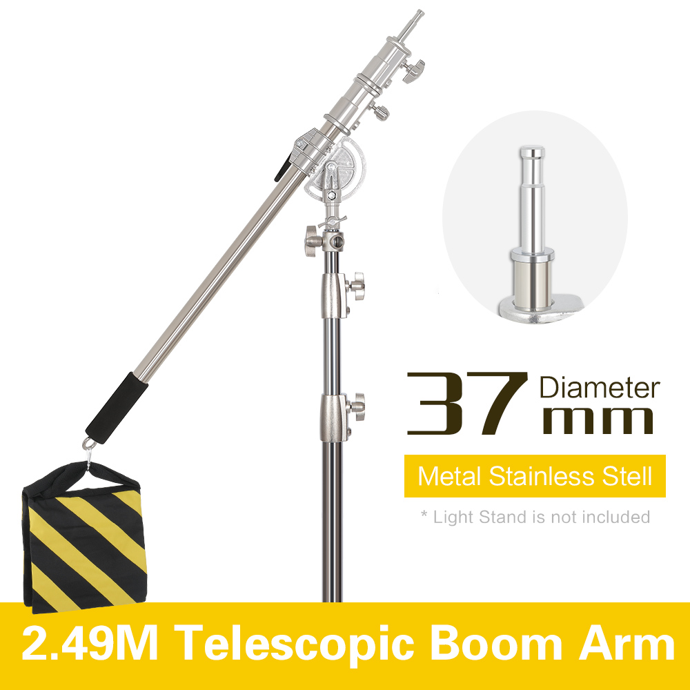 2.49M Length Cross Arm Stainle - Photography Kit Pro ulasan dan harga