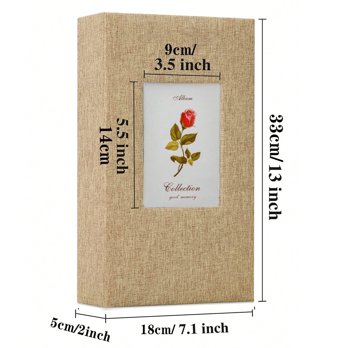 300 Pockets Linen Photo Album  - Photography Award ulasan dan harga