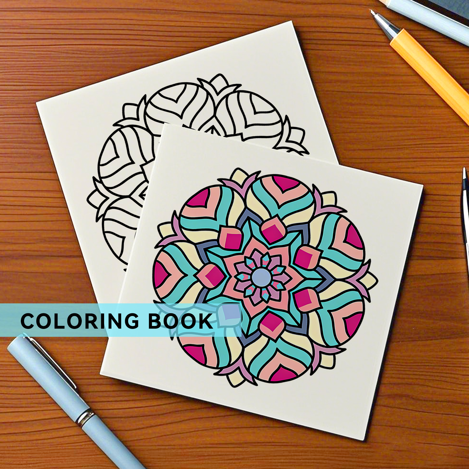 BOLD & EASY MANDALA Art Colori - Photography Of Book ulasan dan harga