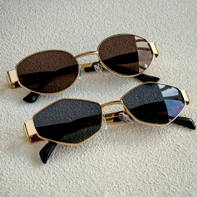 2pcs Summer Trendy Glasses Set - Photography Street ulasan dan harga