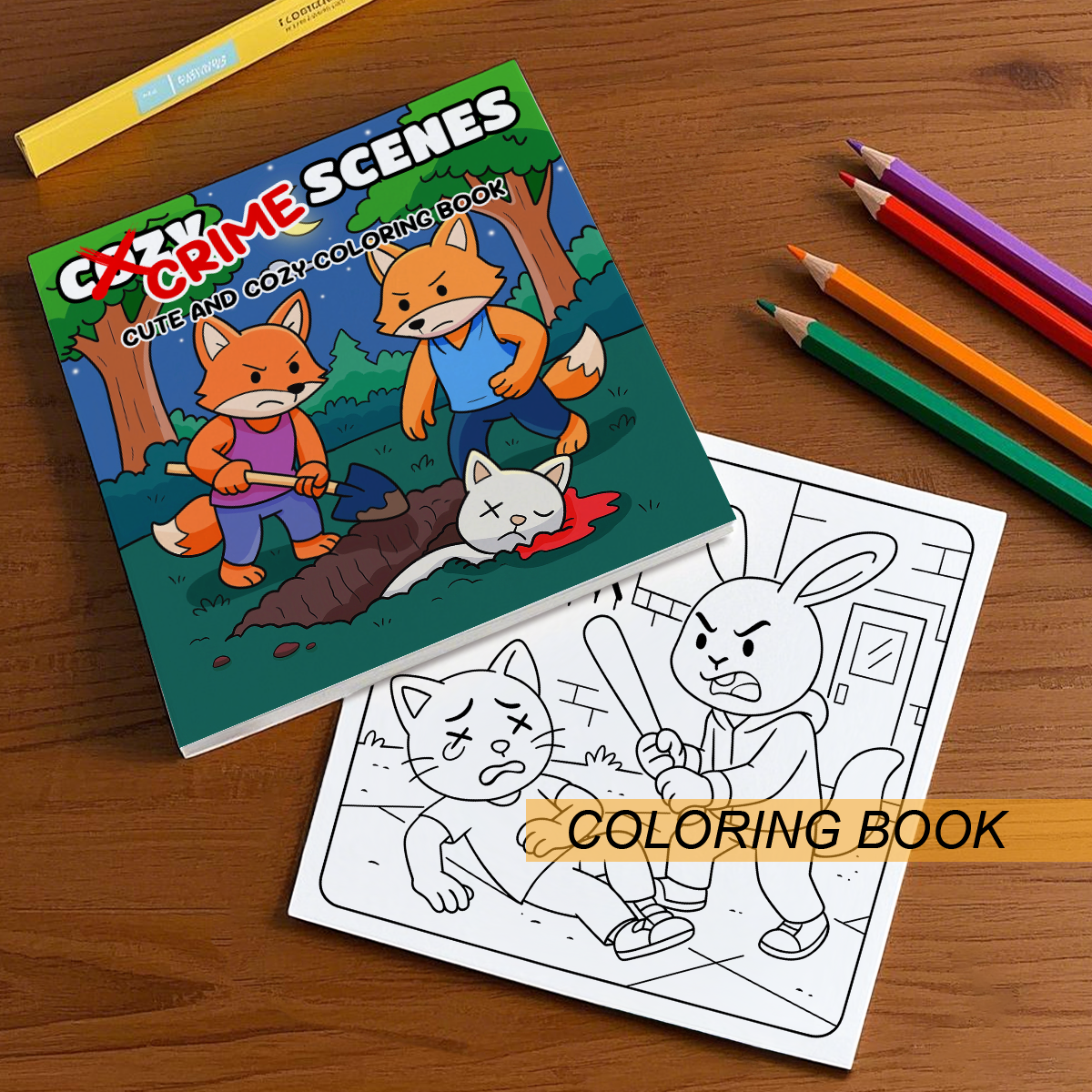 CRIME SCENES CUTE AND COZY DIY - Photography Of Book ulasan dan harga