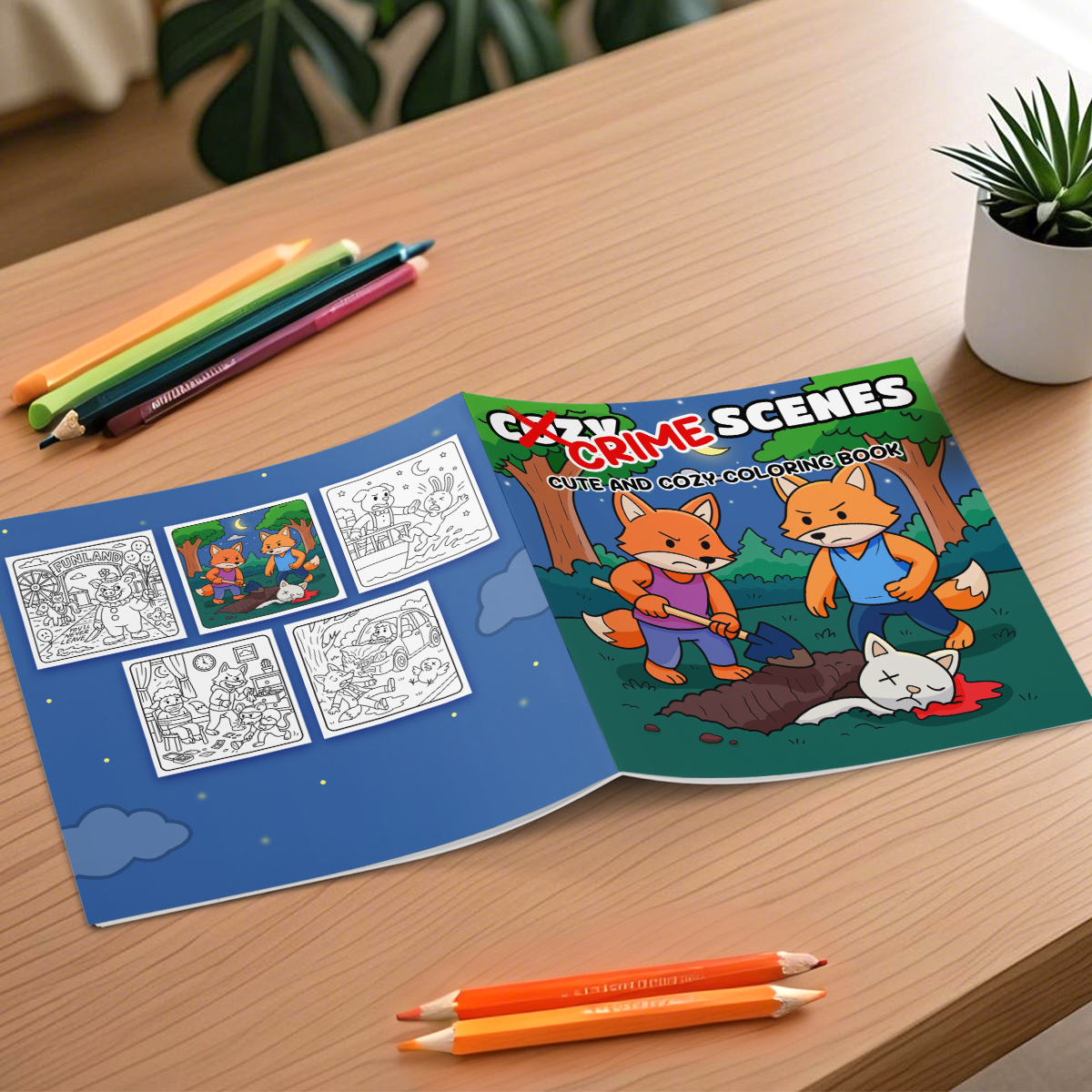 CRIME SCENES CUTE AND COZY DIY - Photography Of Book ulasan dan harga