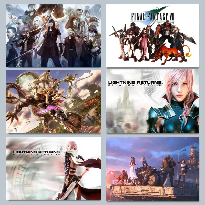 Final Fantasy VII Vaporwave Ca - Photography Exhibition ulasan dan harga