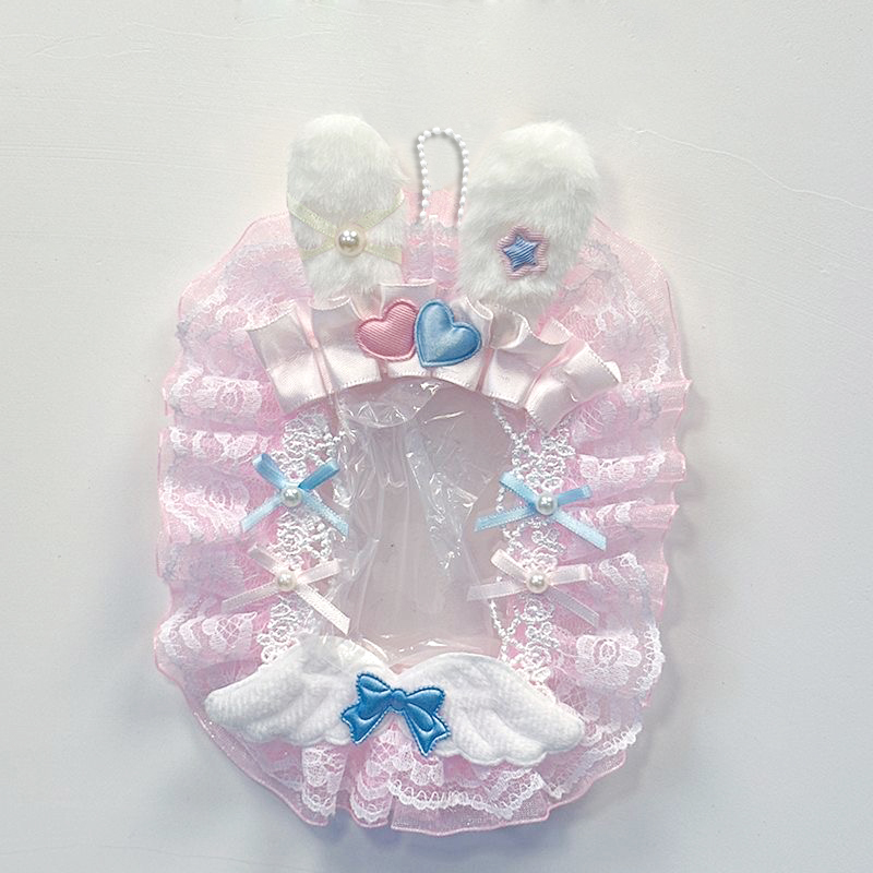 1Pc Lace Photo Card Holder, Co - Photography Exhibition ulasan dan harga