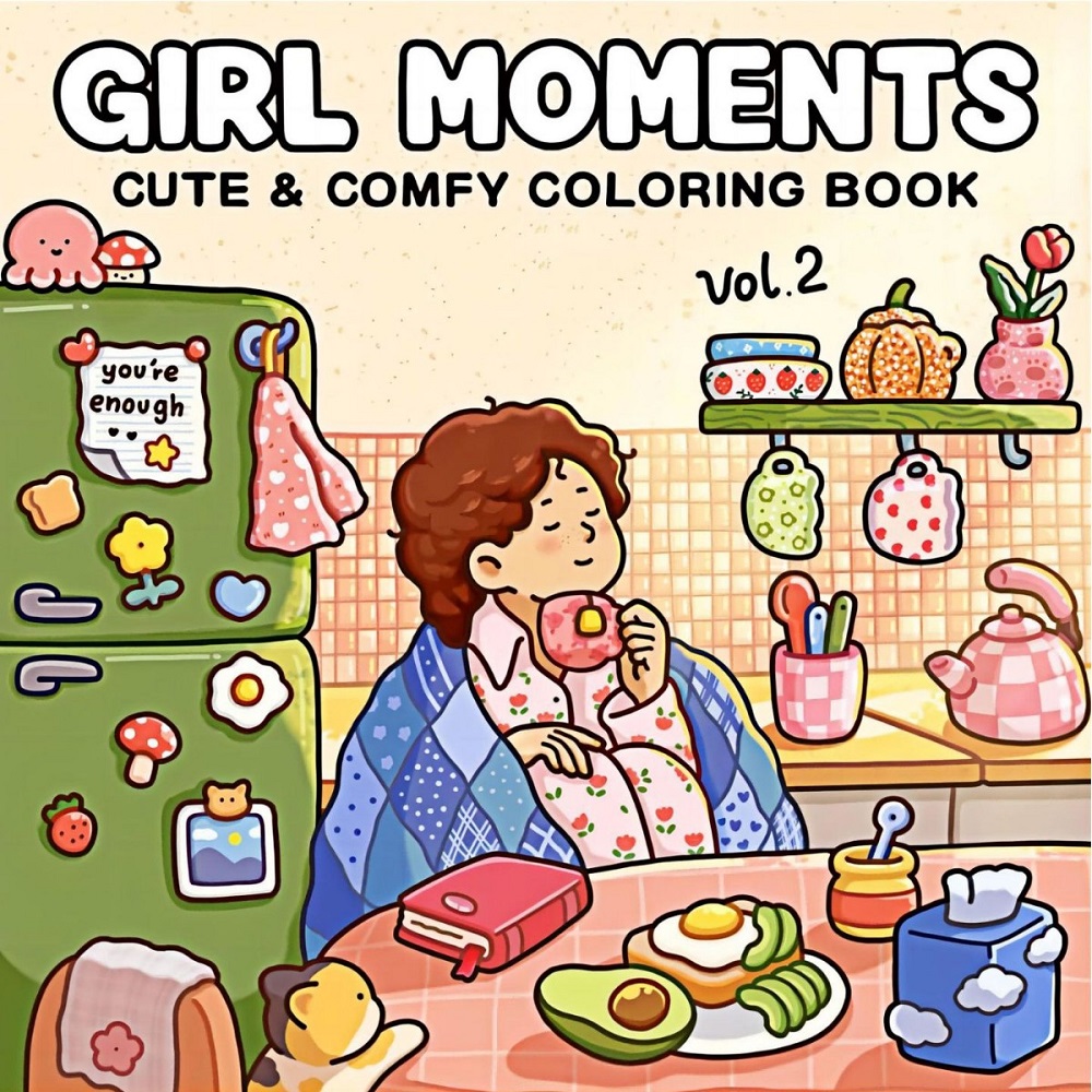Girl Moments Cute & Comfy Colo - Photography Of Book ulasan dan harga