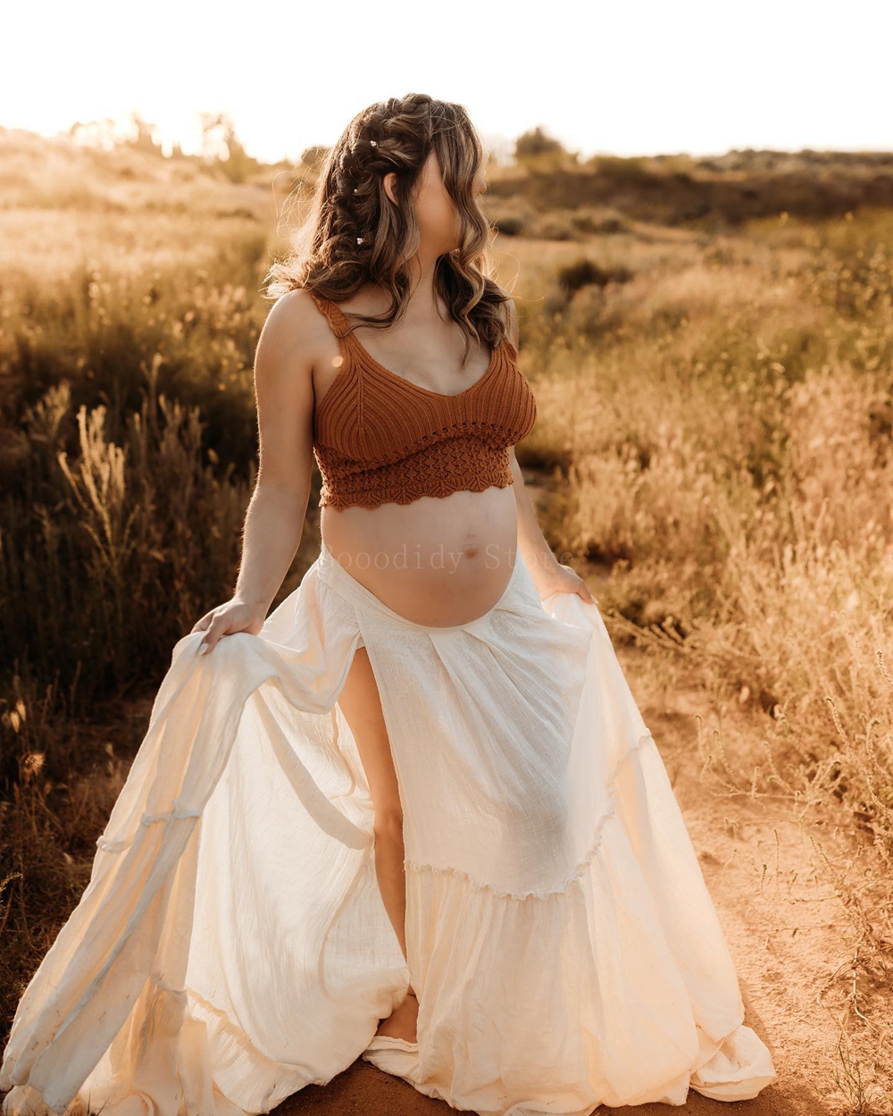 Maternity Photography Props Se - Photography Vest ulasan dan harga