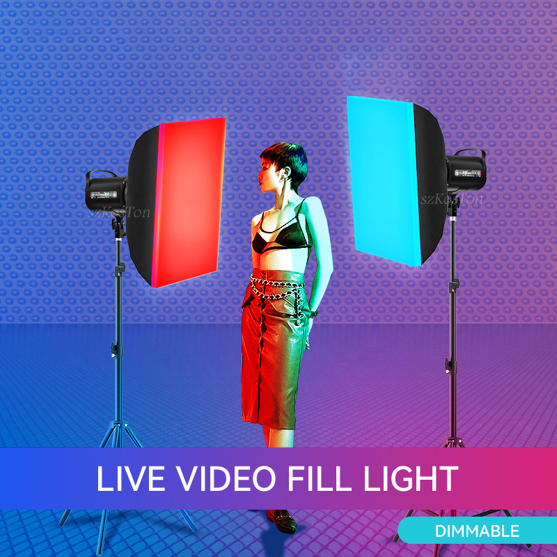 RGB LED Light Video Light Outd - Strobe Light Studio ulasan dan harga