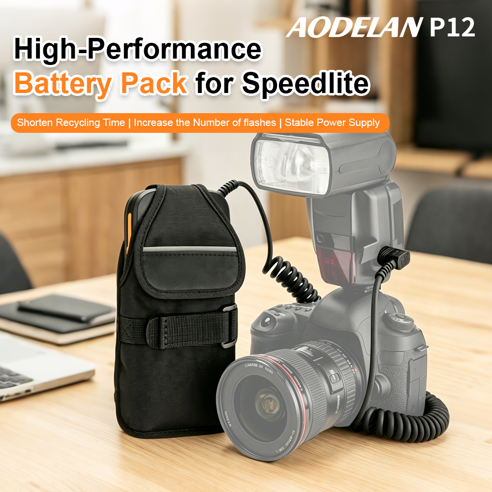 AODELAN External Flash Battery - Speedlite Flash External ulasan dan harga