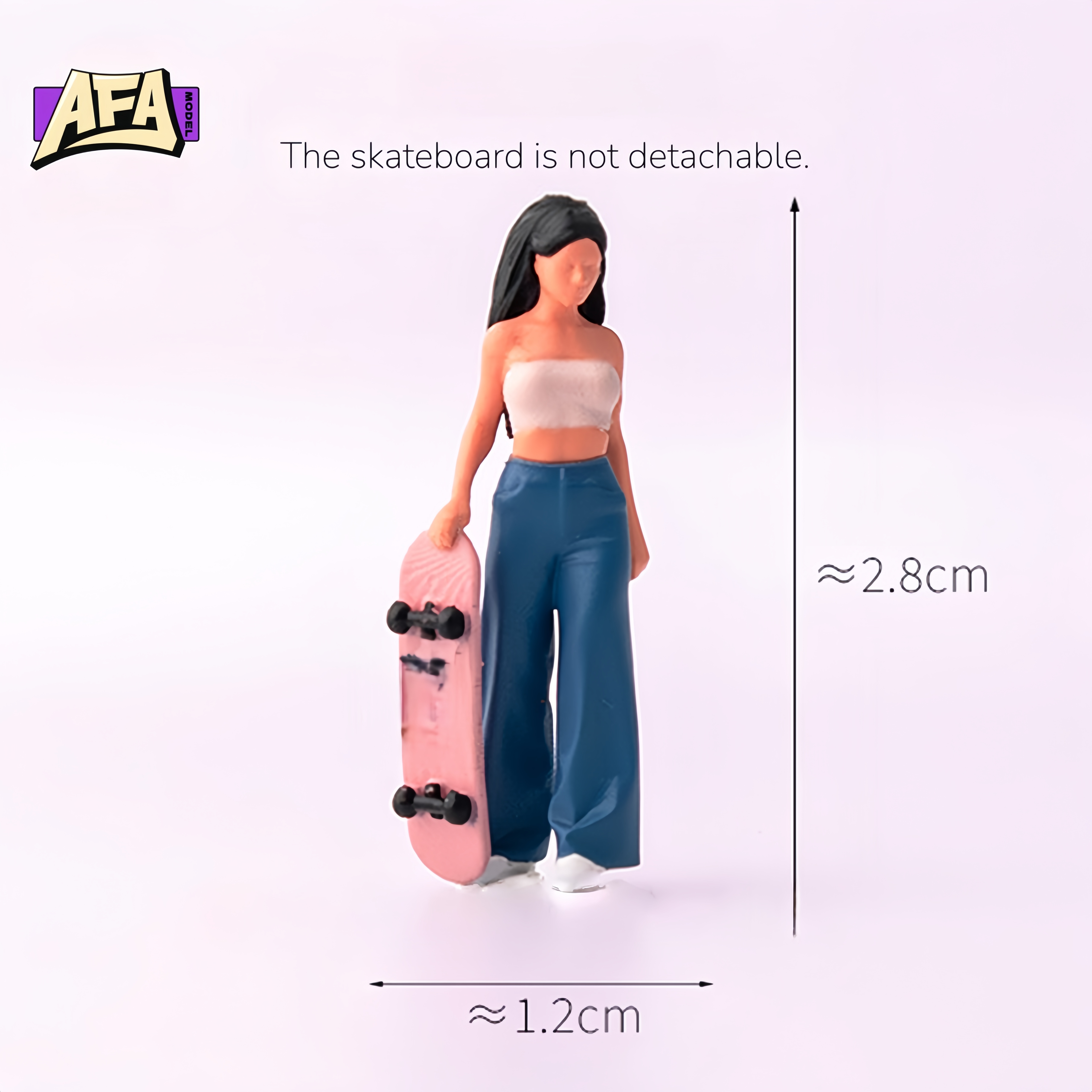 1 64 resin diorama skate Minia - Photography Model ulasan dan harga