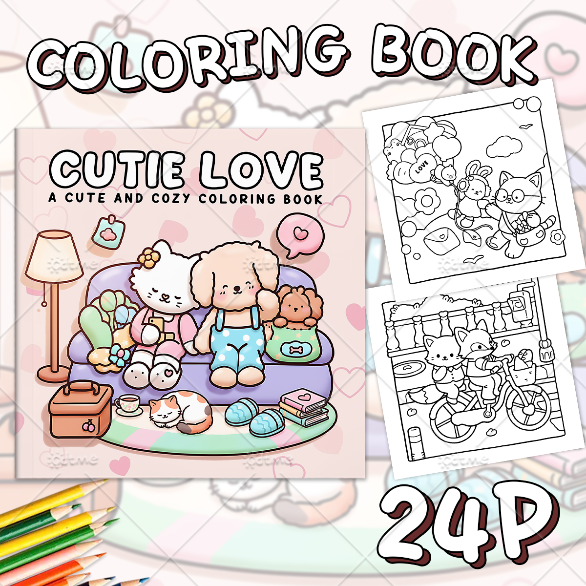 CUTIE LOVE Bold-easy Patterns  - Photography Of Book ulasan dan harga