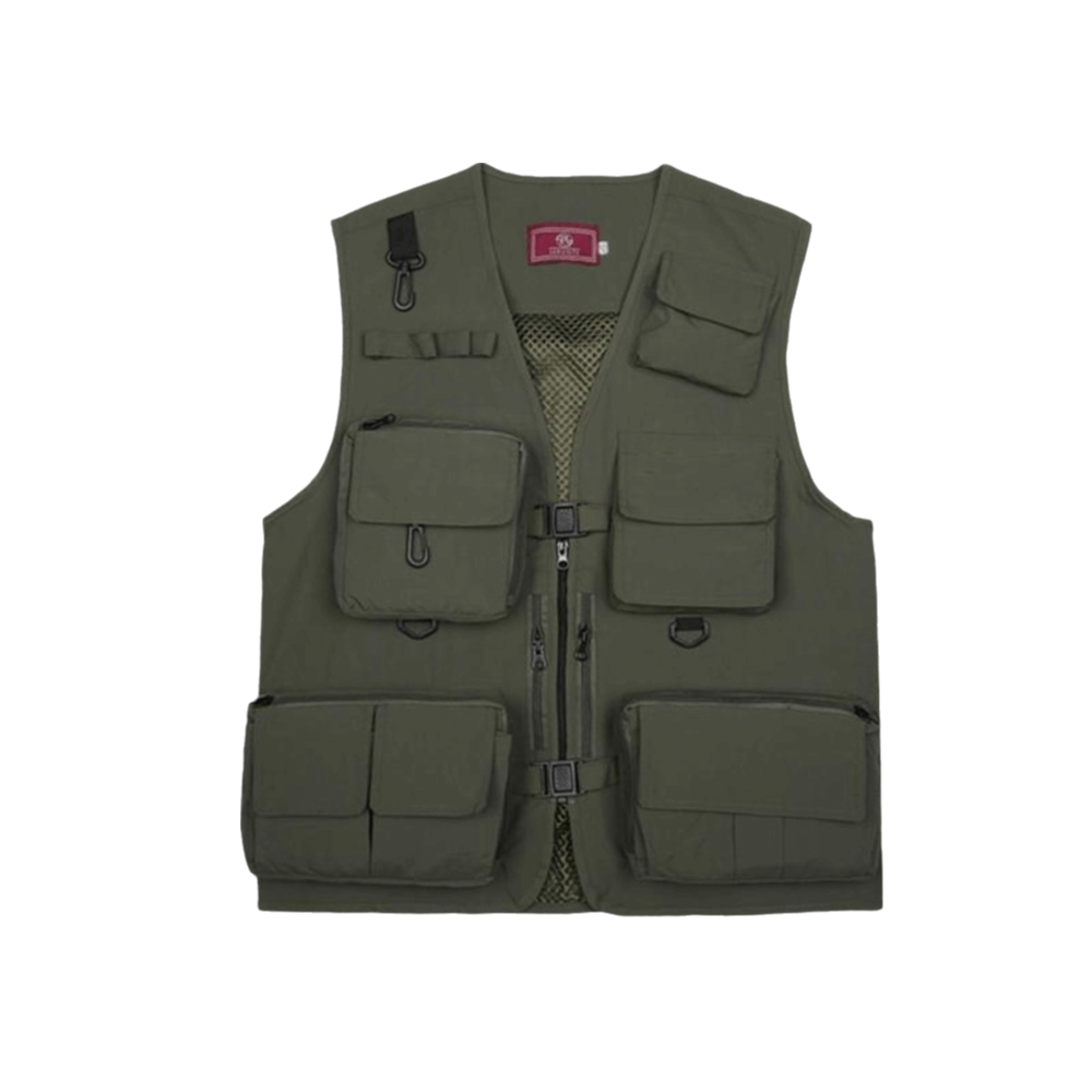 Casual Waterproof Fishing Vest - Photography Vest ulasan dan harga