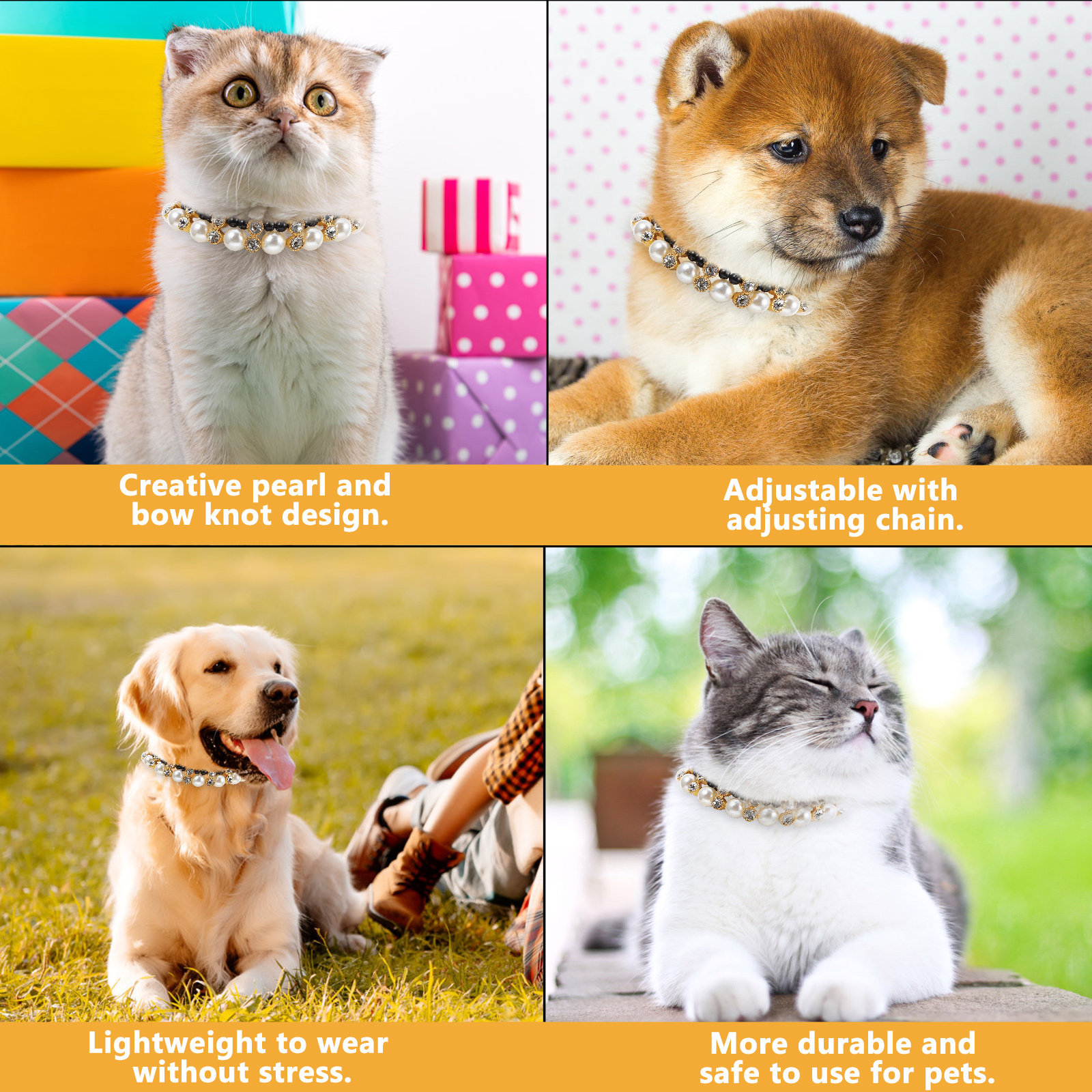 Premium Lightweight Dog Collar - Photography Competition ulasan dan harga