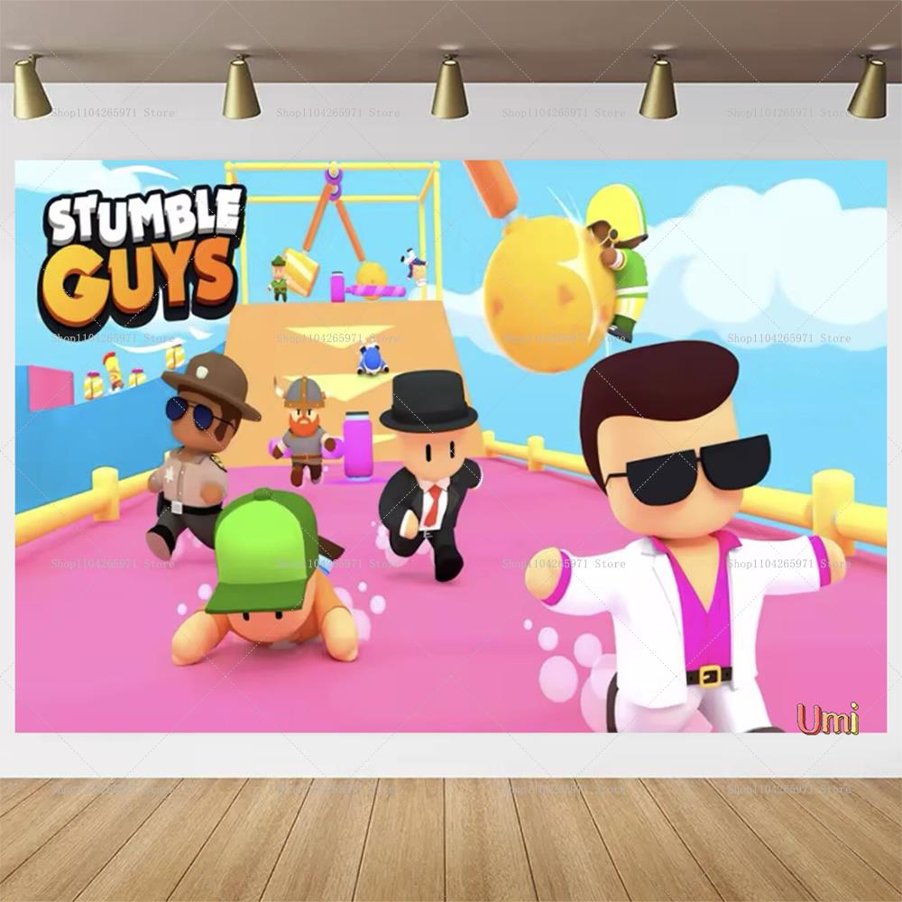 Stumble Guys Theme Birthday Pa - Photography Architecture ulasan dan harga