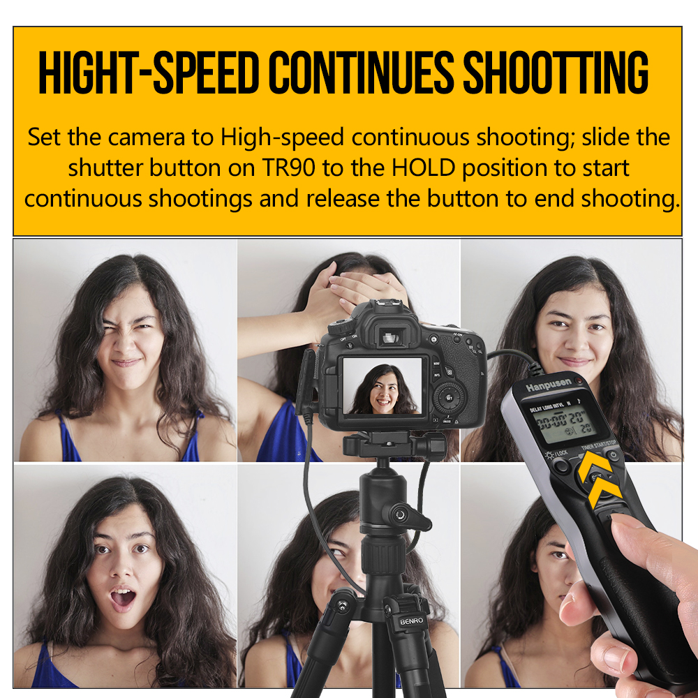 Hanpusen TR90 Camera Time Laps - Timelapse Controller ulasan dan harga