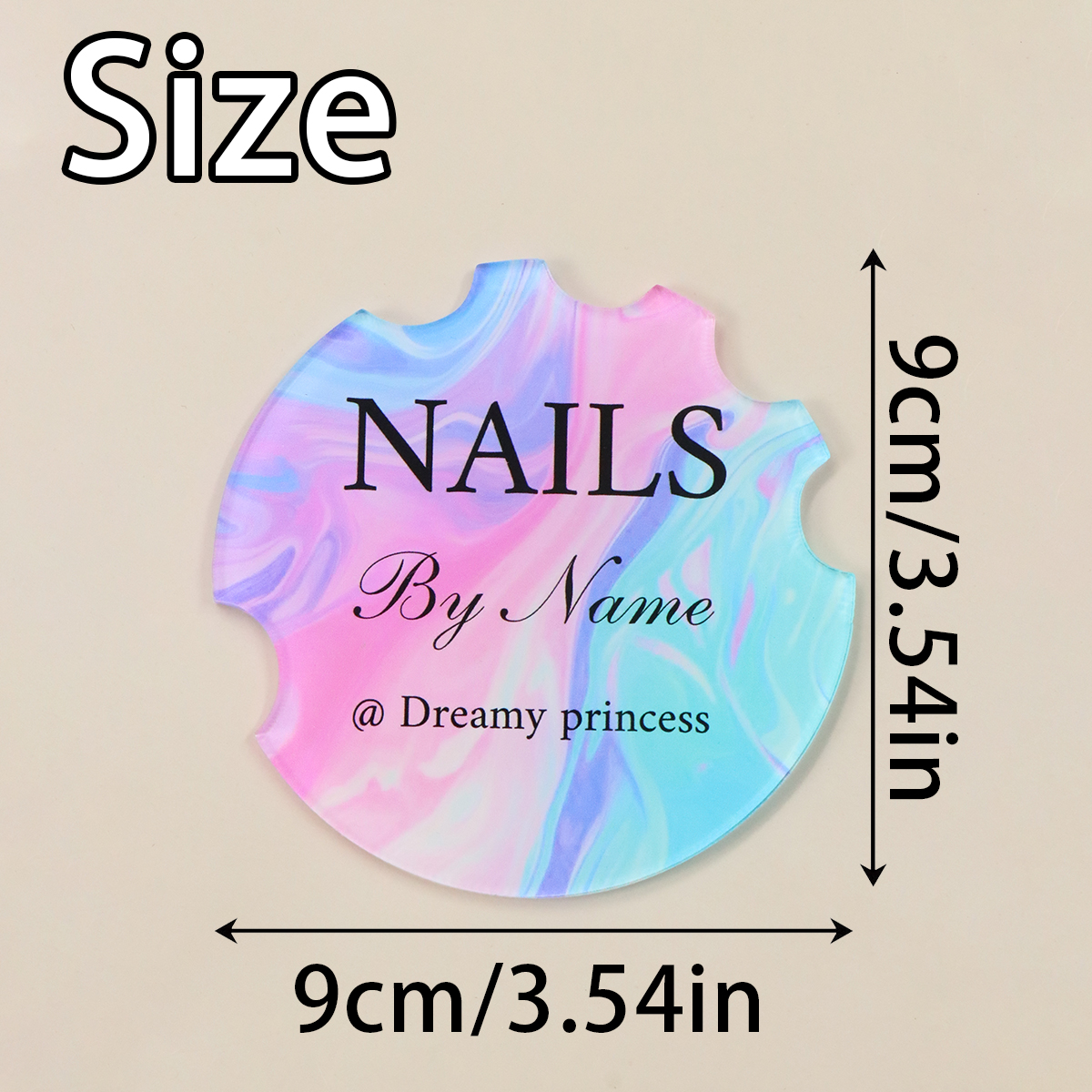 Custom Acrylic Nail Photo Pale - Photography Exhibition ulasan dan harga