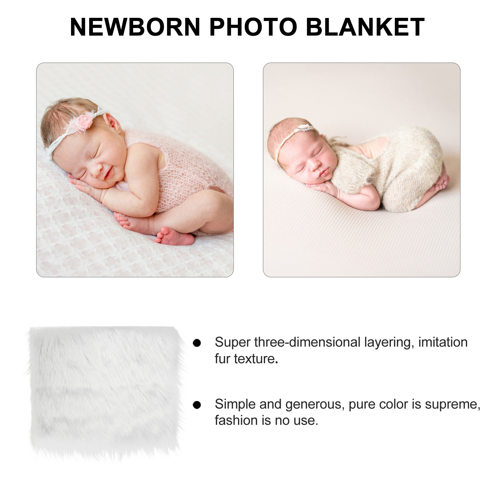Soft Breathable Baby Photo Bla - Photography Meaning ulasan dan harga