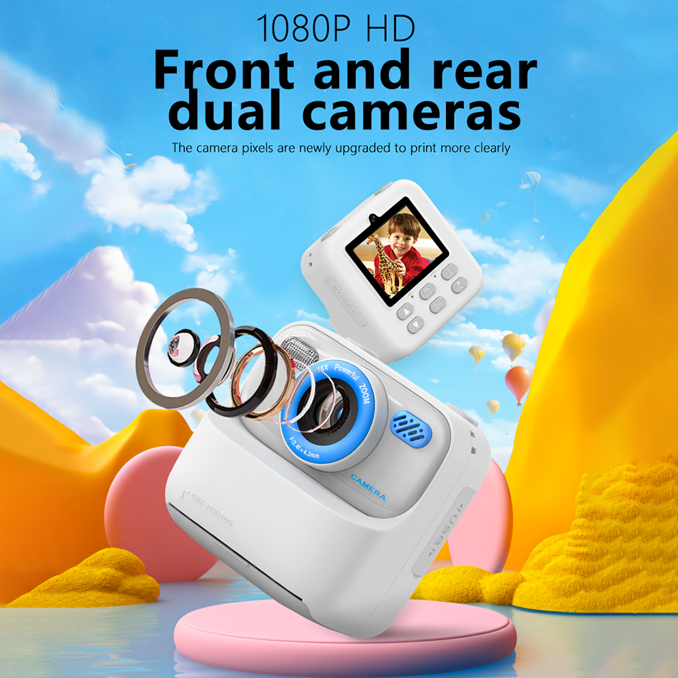 Kids Instant Print Camera 32GB - Photography Digital ulasan dan harga
