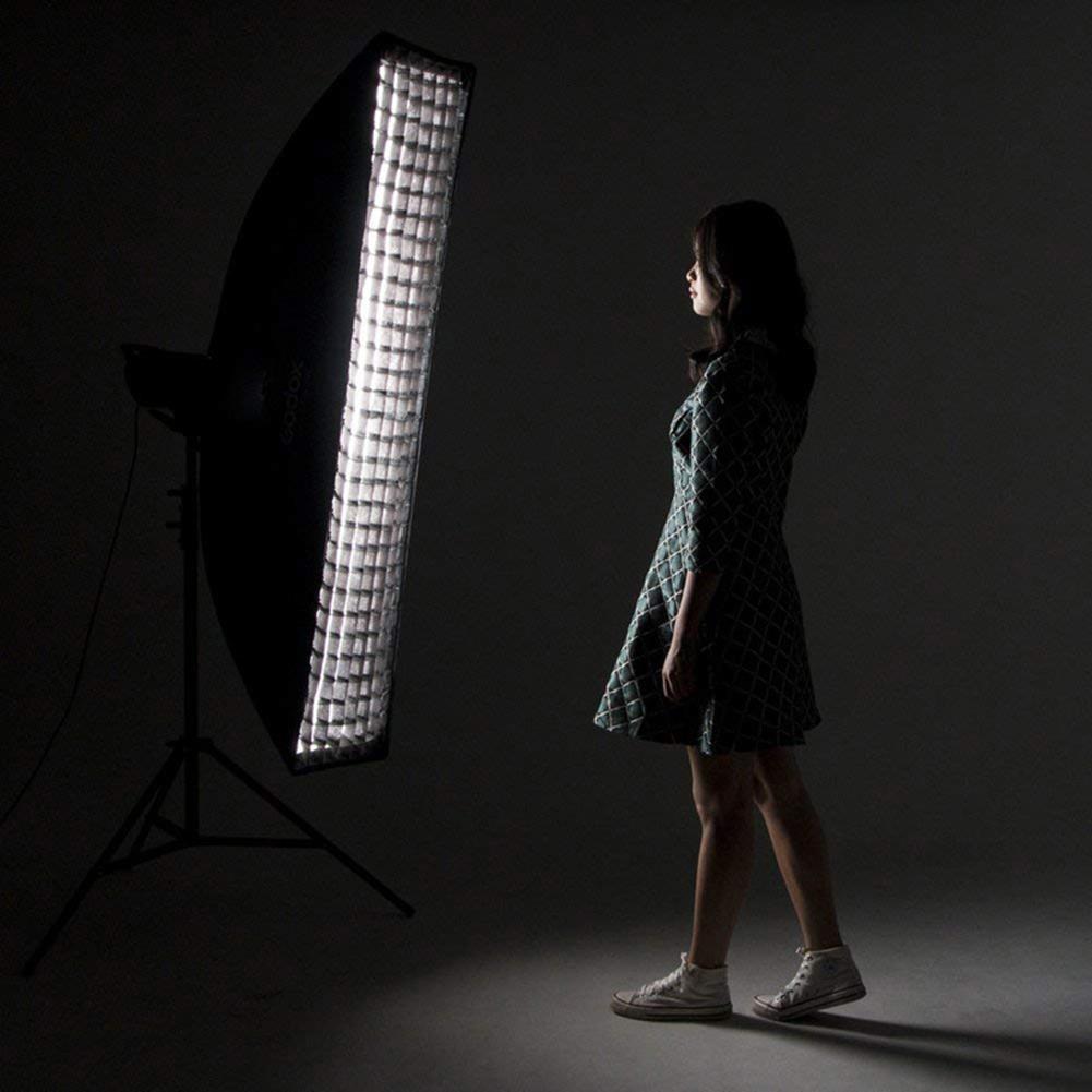 35 X 160cm Softbox Honeycomb G - Strobe Light Studio ulasan dan harga